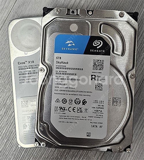 시게이트 12TB(12테라) HDD 12만원, 6TB(...--0