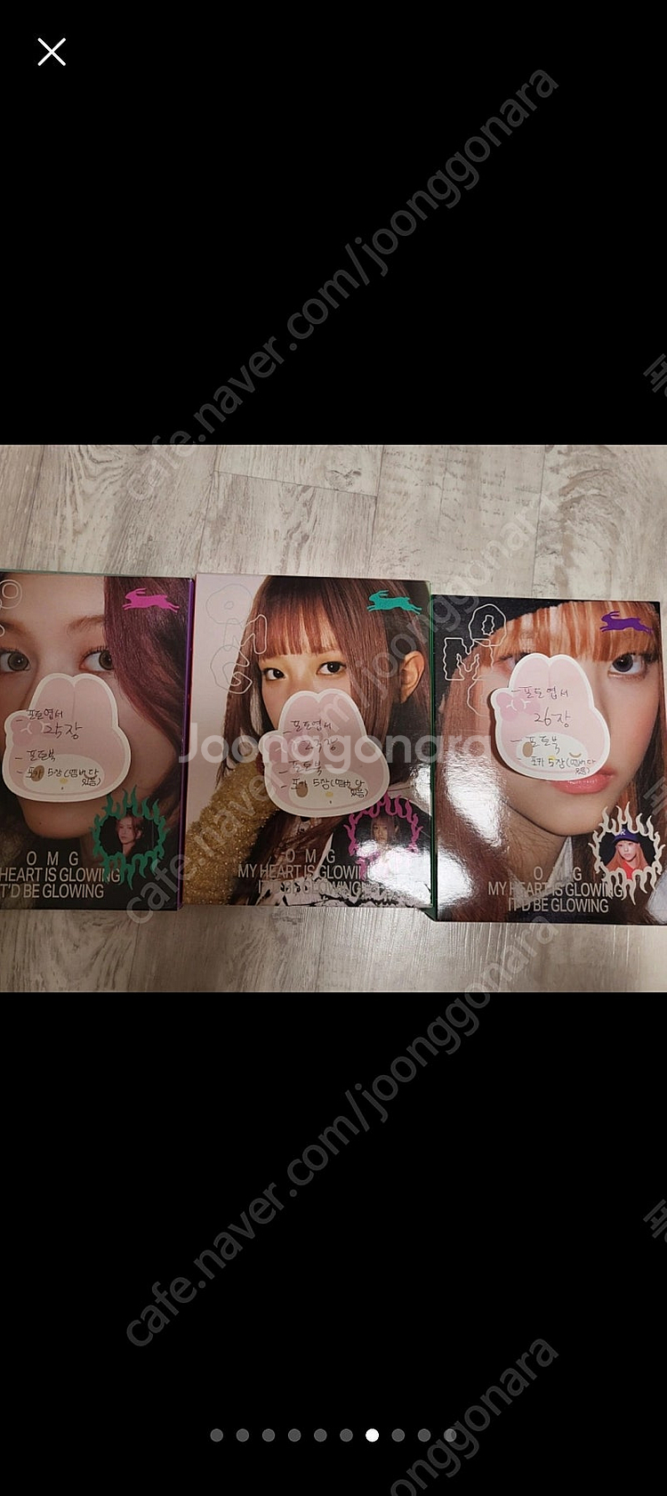 뉴진스 앨범.포카 등--3