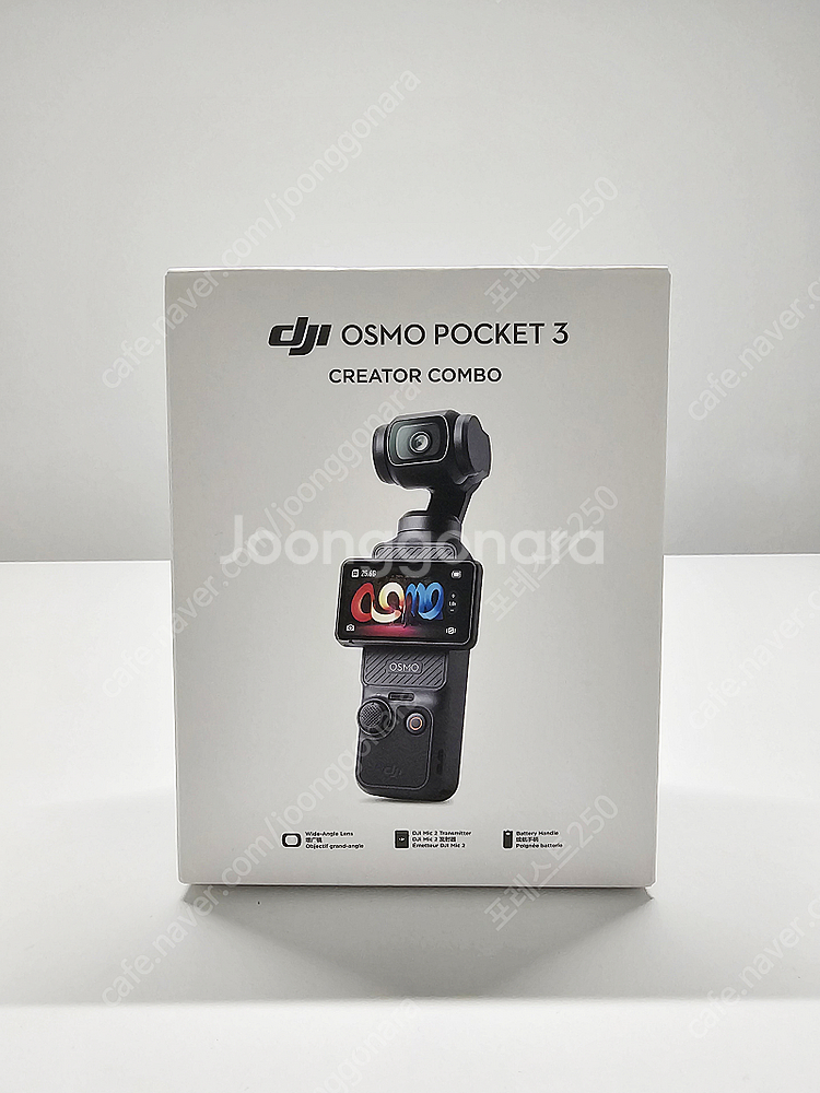 DJI 오즈모 포켓3 크리에이터 콤보 판매합니다.--0
