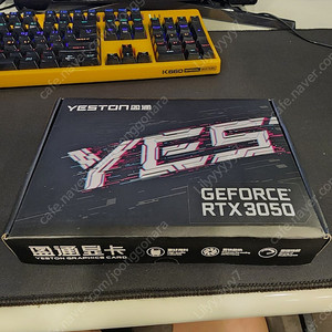 Yeston RTX3050 6GB LP 그래픽카드 (무전원)