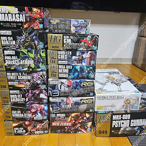 건프라 여러가지 HG RG MG 판매합니다