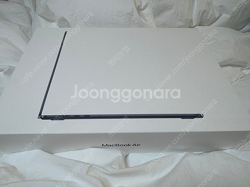 맥북에어 15 2024 M3 미드나이트 1TB 16GB--0