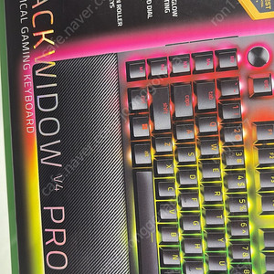 레이저 블랙위도우 v4 pro