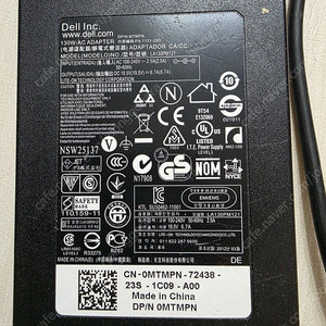 Dell 6420등 노트북 도킹 시스템과 충전기