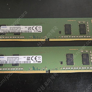 삼성 DDR4 ram 8gb (4x2)
