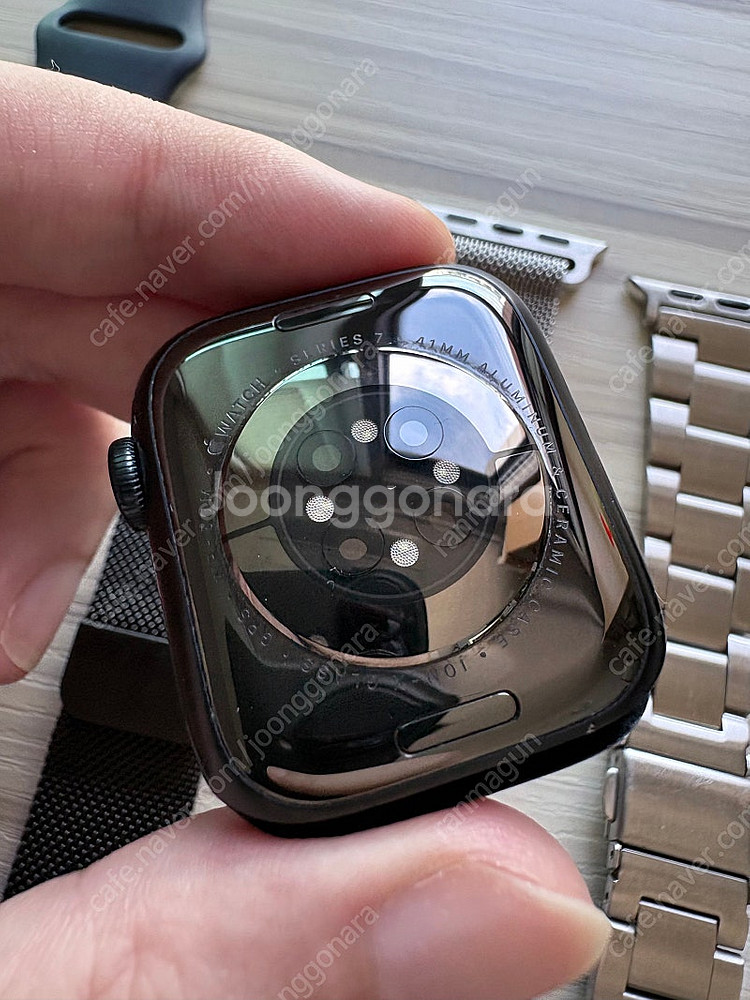 애플워치7 41mm 미드나이트 알루 미드스포츠밴드 gp...--1