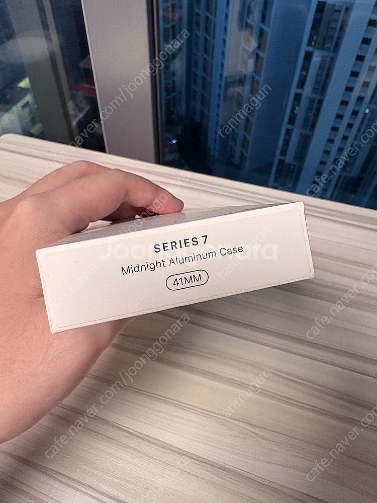 애플워치7 41mm 미드나이트 알루 미드스포츠밴드 gp...--5