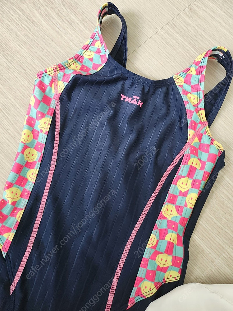 티막 여아동 수영강습 수영복 수모 일괄--1