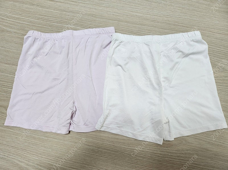 탑텐키즈 여아 에어리즘 끈나시 속반바지 두 벌 일괄판매--3