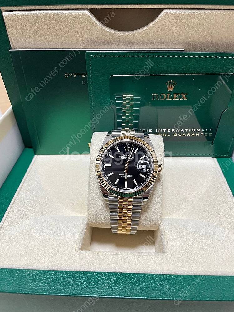 로렉스 신형 데이저스트 검판바 옐로우콤비 41MM 12...--0