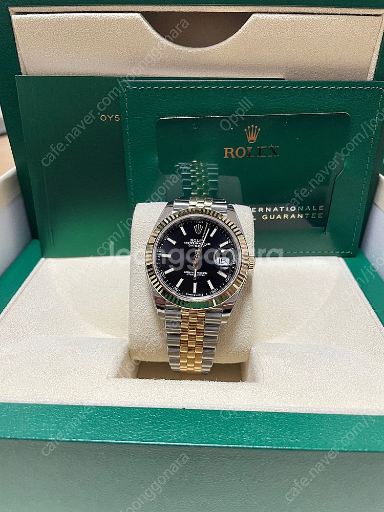 로렉스 신형 데이저스트 검판바 옐로우콤비 41MM 12...--2