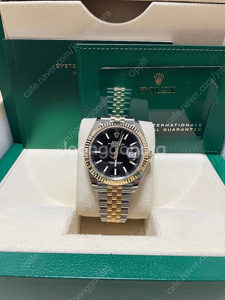 로렉스 신형 데이저스트 검판바 옐로우콤비 41MM 12...--3