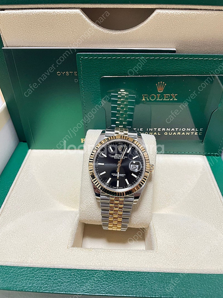 로렉스 신형 데이저스트 검판바 옐로우콤비 41MM 12...--6