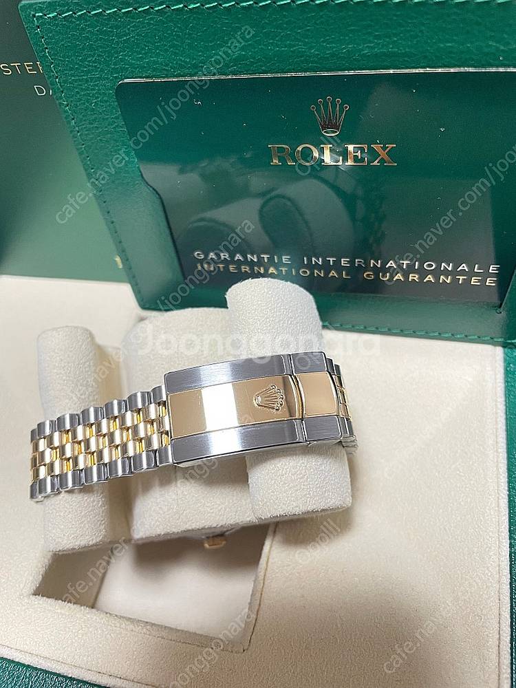 로렉스 신형 데이저스트 검판바 옐로우콤비 41MM 12...--7
