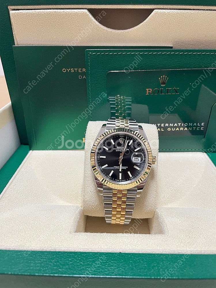 로렉스 신형 데이저스트 검판바 옐로우콤비 41MM 12...--8