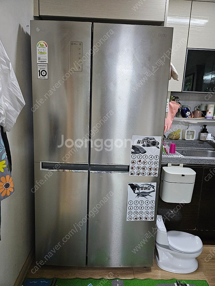 LG 디오스 냉장고 (2도어)--0