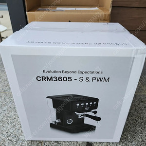 딜리코 CRM3605PWM 2세대 가정용 반자동 커피머신 미개봉