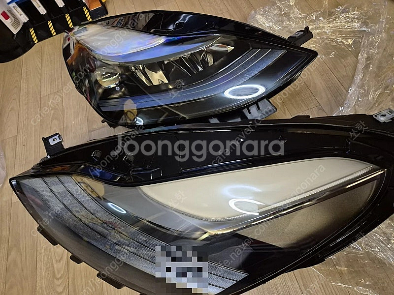 테슬라 헤드라이트--0
