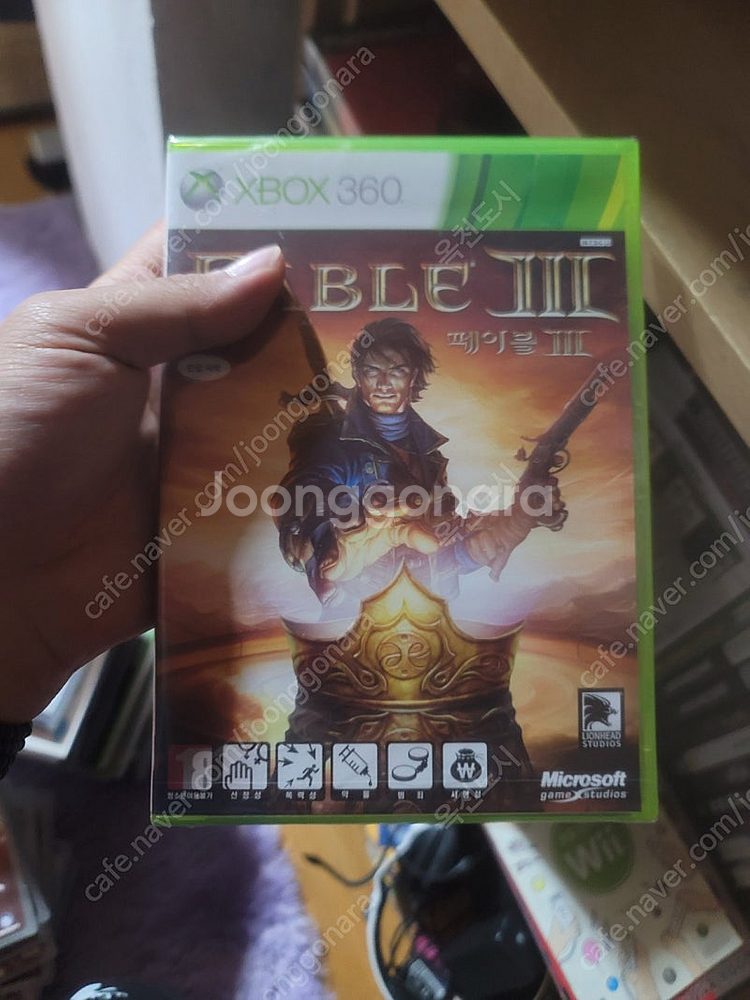 xbox360 페이블3 한글판 미개봉새제품 판매--0