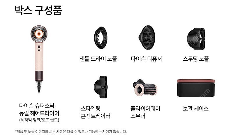 다이슨 슈퍼소닉 뉴럴 헤어드라이어(세라믹 핑크/로즈골드...--2