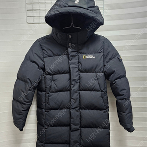 네셔널지오그래픽 키즈 롱패딩 구스다운점퍼 사이즈 120