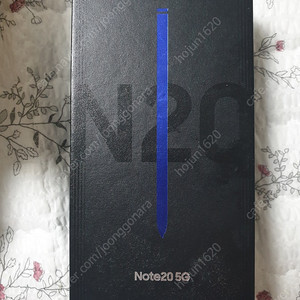 SKT 갤럭시노트20(SM-N981S) 블루 256GB A급 완전 풀박스로 판매합니다!
