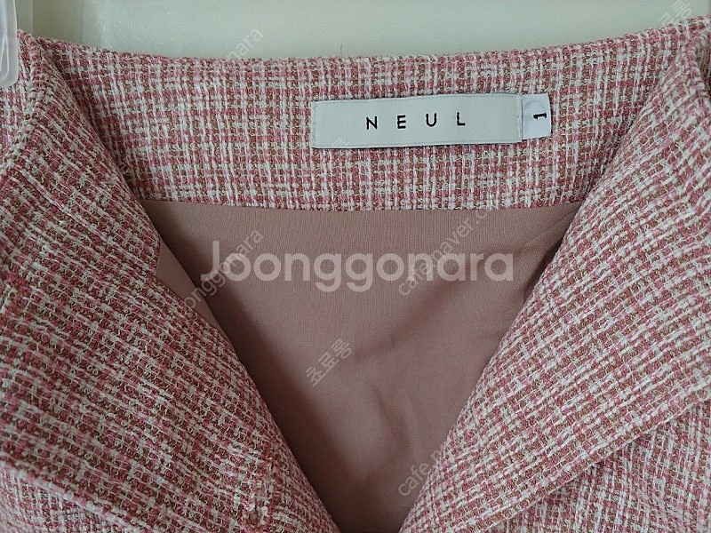 NEUL 늘 트위드 스커트--6