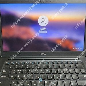 고성능 노트북 델 7490 i7-8650u 16g