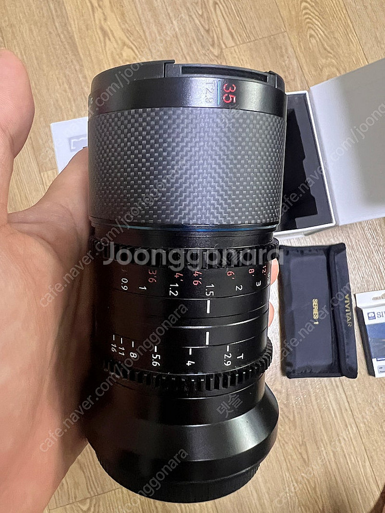 시루이 카본 풀프레임 T2.9 애너모픽 렌즈 35mm ...--0