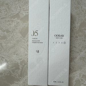 오데어 선세럼 새상품 두개 택포