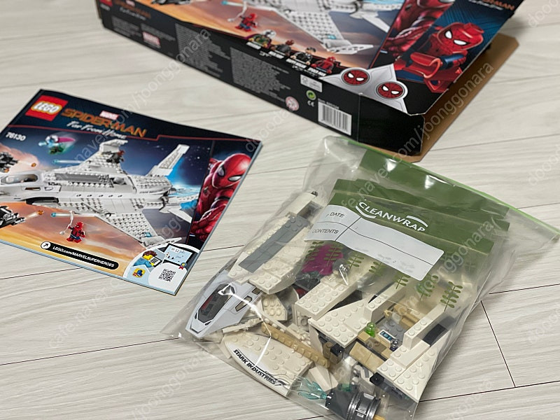 레고 마블 슈퍼히어로 스파이더맨 스타크 제트와 드론 공격 (76130)--1