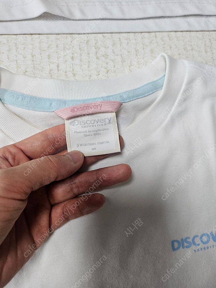 디스커버리 엠엘비등크롭반팔티--1