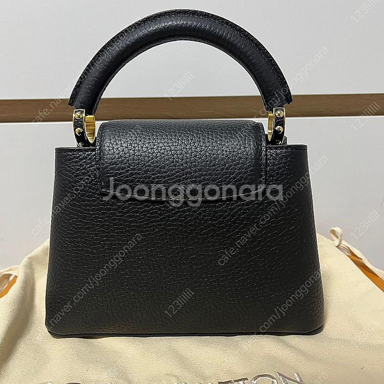 루이비통 카퓌신 미니 블랙 2회착용 백화점구매 풀구성 ...--2