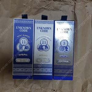 언노운코드 핸드크림 60ml × 3개