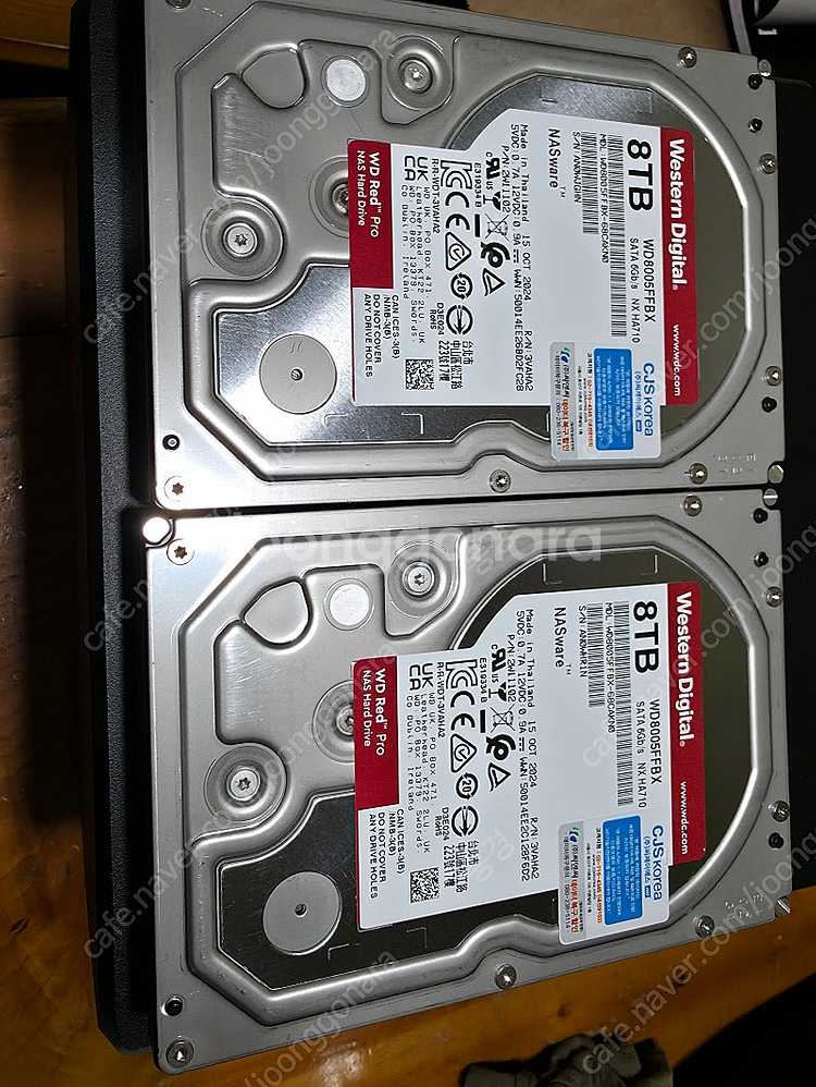 시놀로지 ds423+ wd red nas hdd 8T ...--1