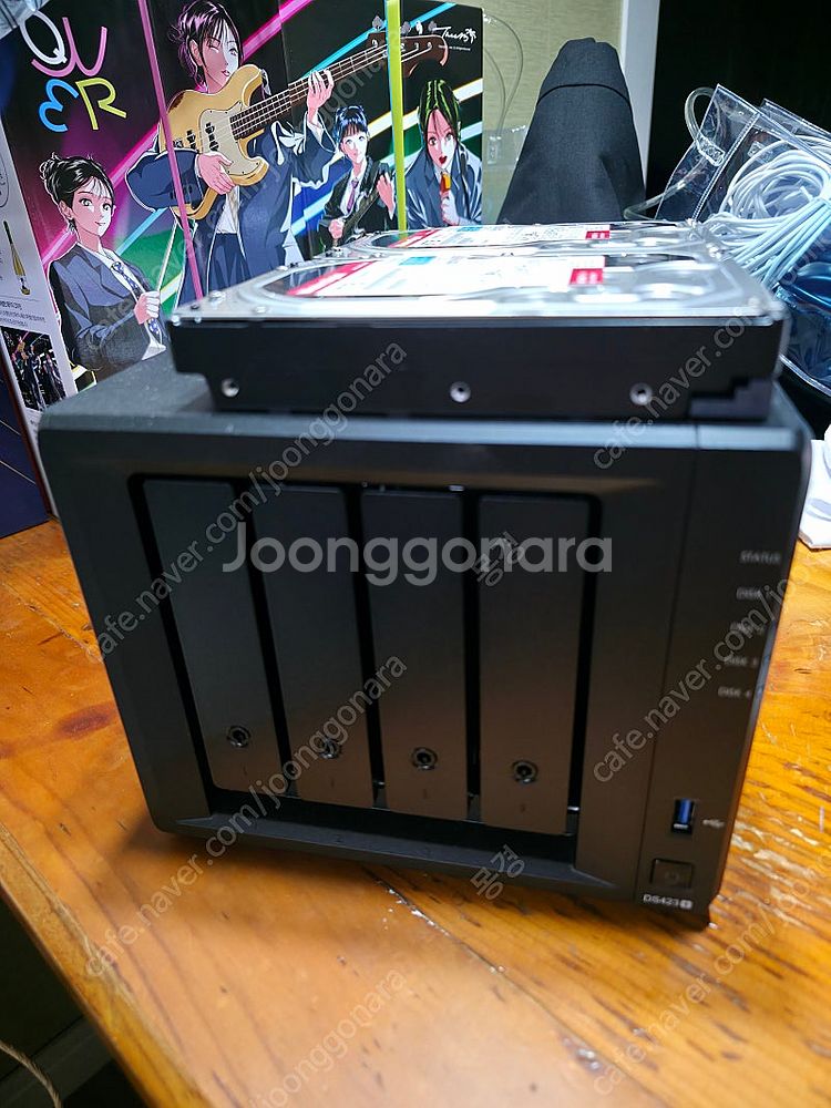 시놀로지 ds423+ wd red nas hdd 8T ...--2