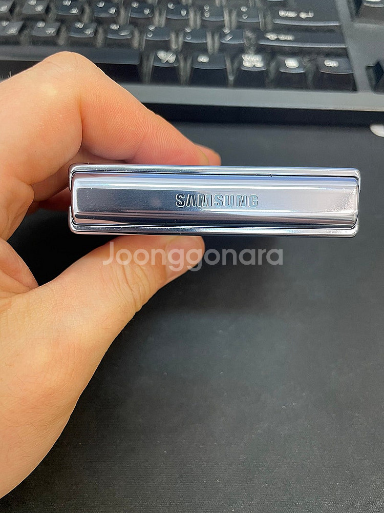 갤럭시Z플립4 블루 256GB 무잔상 가성비좋은 중고1...--3