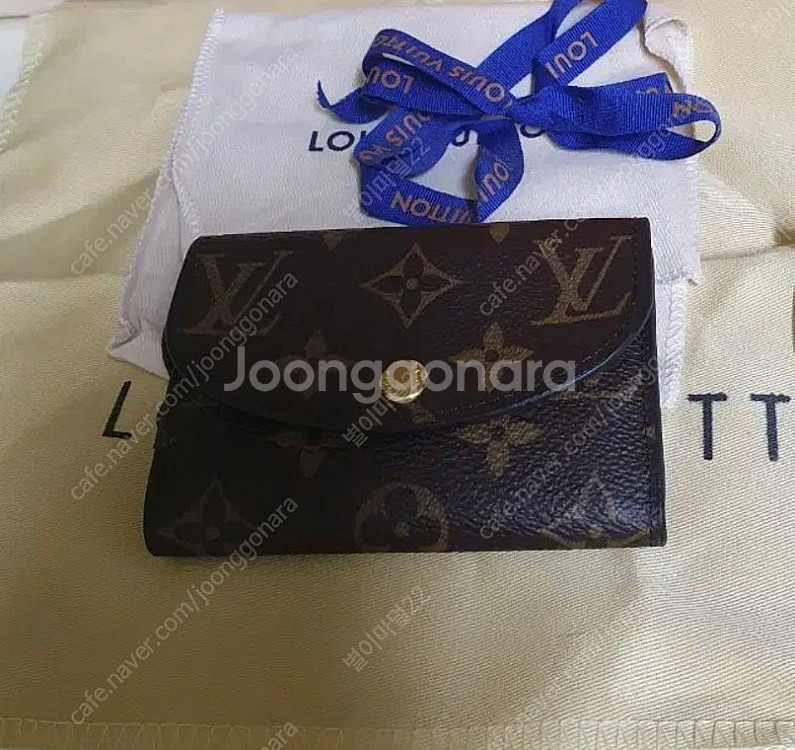 루이비통 모노그램 로잘리 반지갑 금장 판매합니다(구성품...--0