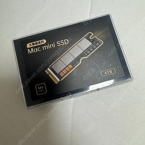 맥미니 m4프로 ssd 4tb 업그리에드킷