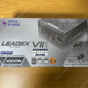 슈플 SuperFlower SF-1000F14XP LEADEX VII PRO PLATINUM 블랙 [미개봉]