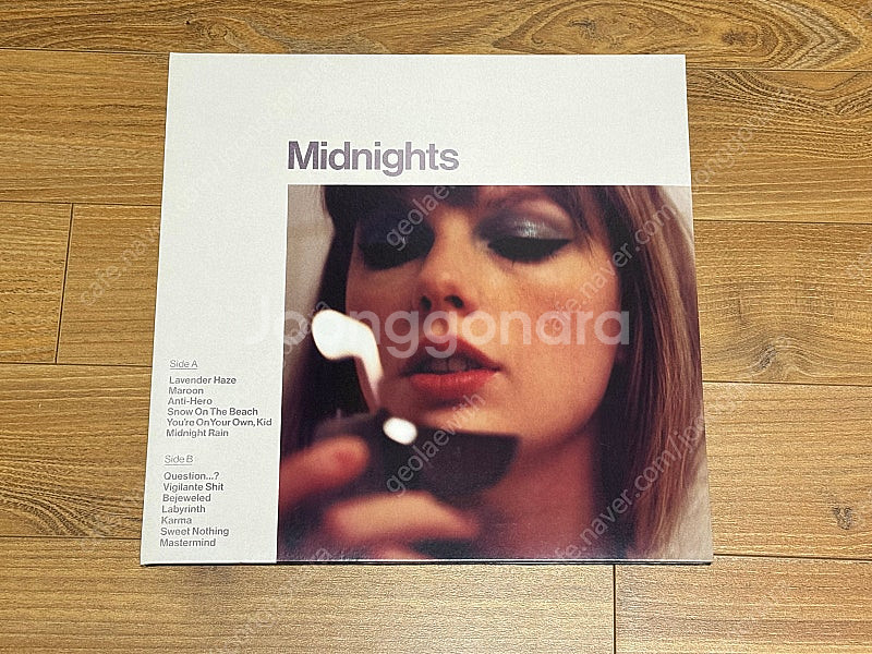 테일러 스위프트 Midnights 라벤더반 LP 바이닐--0