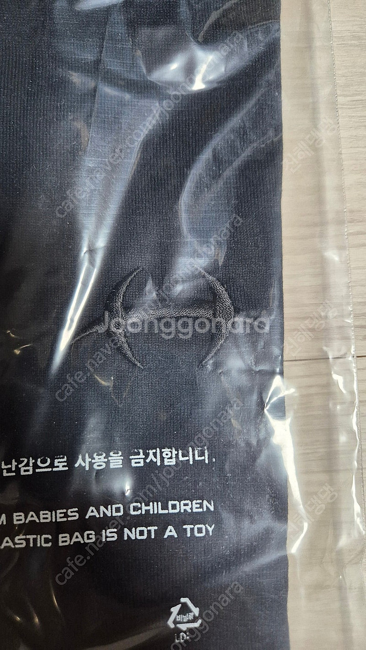 에이치덱스(HDEX) 심볼자수코튼머슬핏 반팔 블랙 L ...--2
