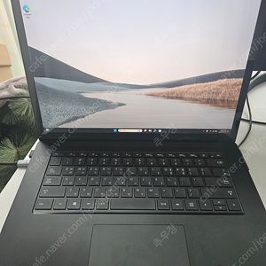 Microsoft Surface Laptop 3 1872 15인치 QHD 코어 i7-1065G7 1.3GHz 16GB RAM 512GB NVMe Windows 11 P ( 거의 새