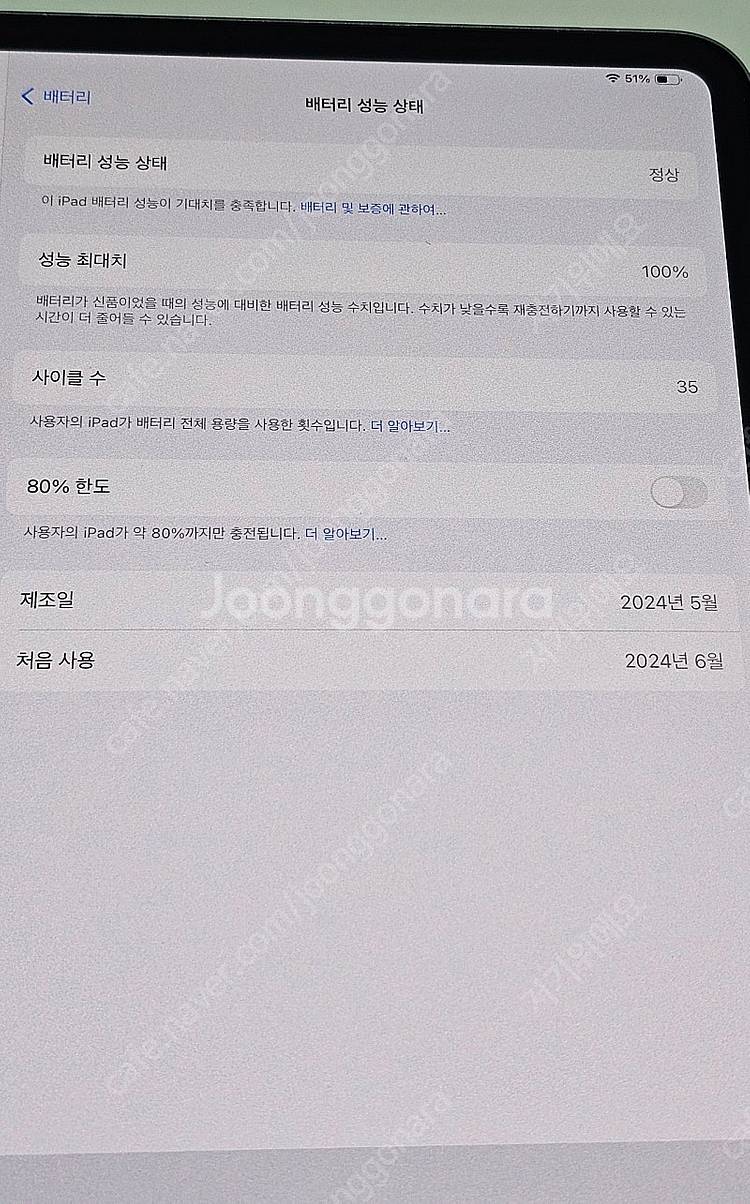 아이패드 프로 13 M4 실버 256GB + 애플펜슬 ...--3