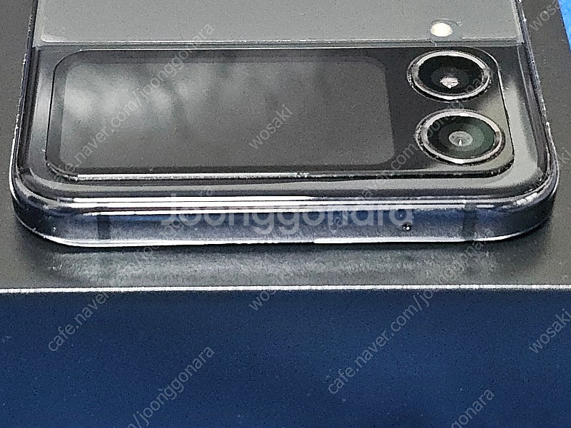 갤럭시 Z플립4 256Gb 그라파이트 박풀--4
