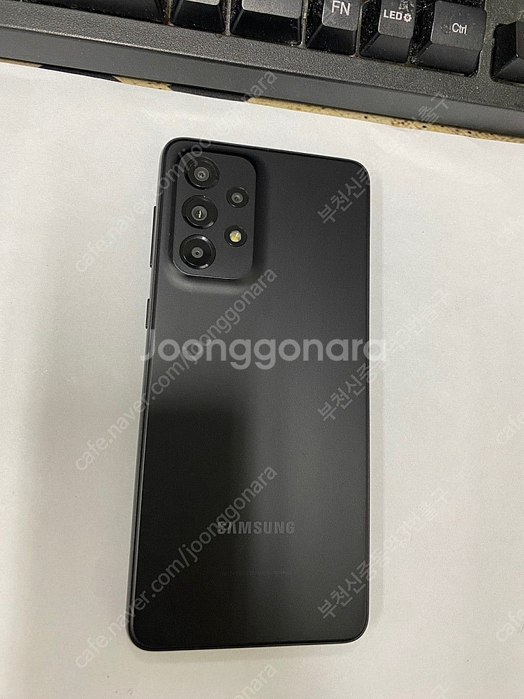 203342 SK 갤럭시A33 5G/LTE호환 블랙 외...--0