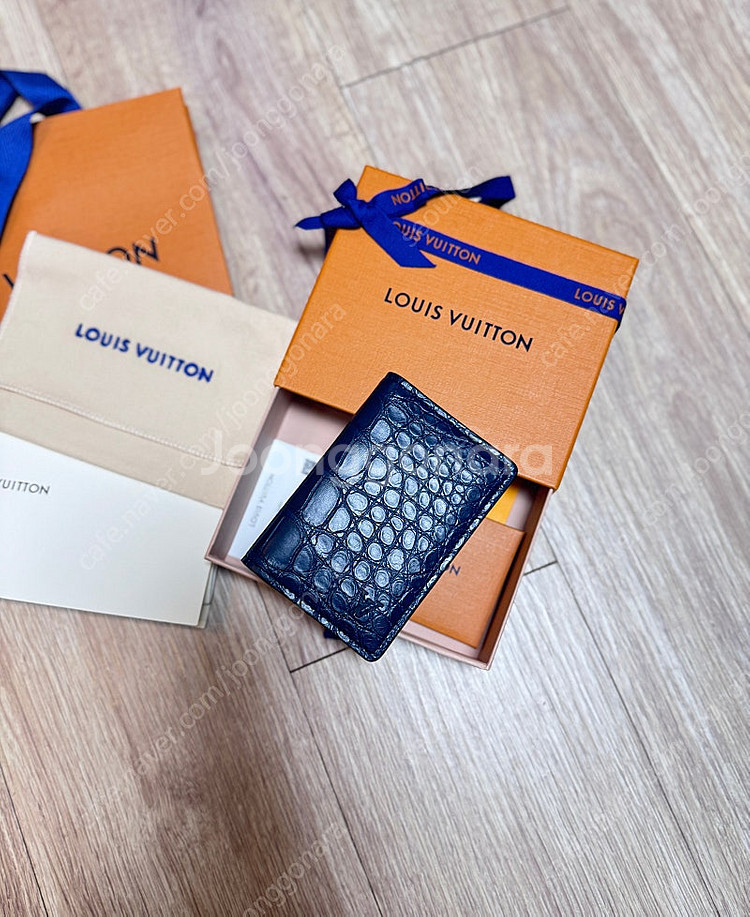 Louis Vuitton 루이비통 포켓오거나이저 (블루...--0