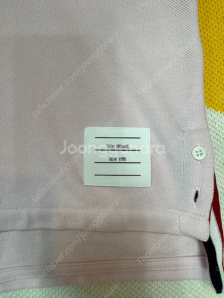 톰브라운 정품 여성 백삼선 반팔티 새상품급 팝니다.!!...--1