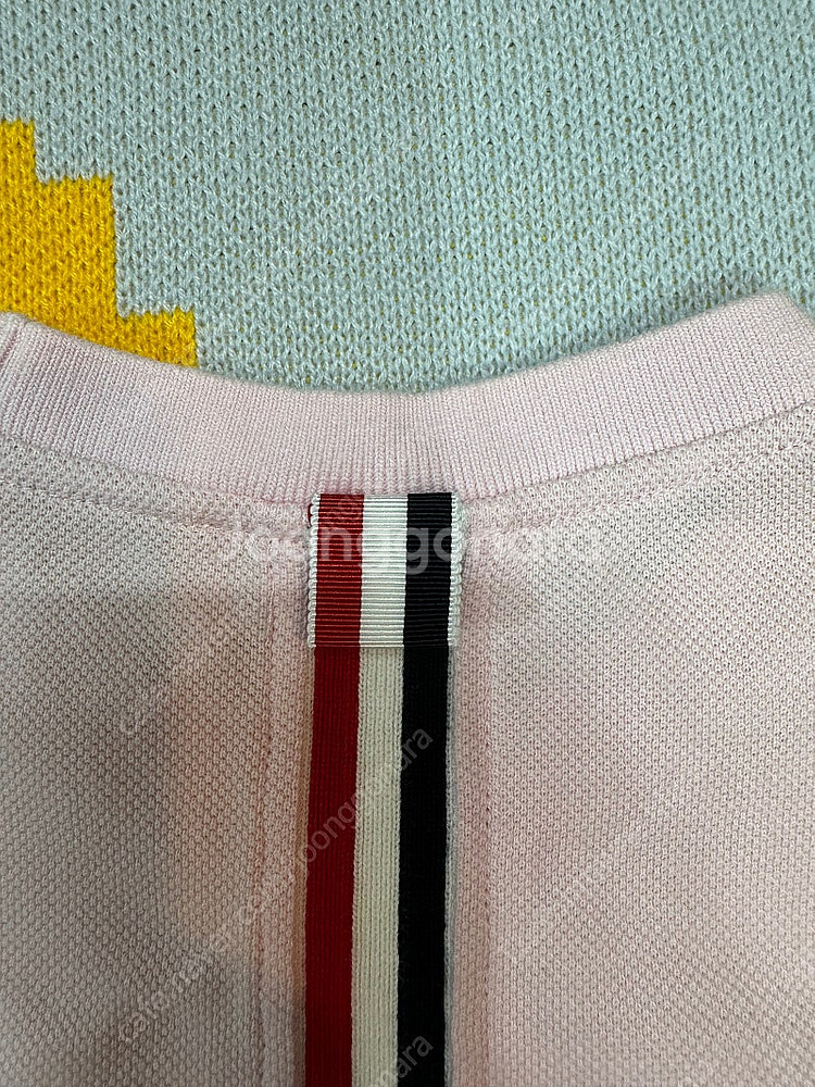 톰브라운 정품 여성 백삼선 반팔티 새상품급 팝니다.!!...--5