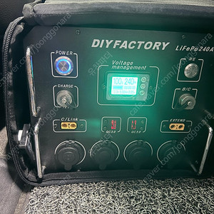 다이팩토리 240A 파워뱅크 및 다르다 인버터 2KW 판매합니다